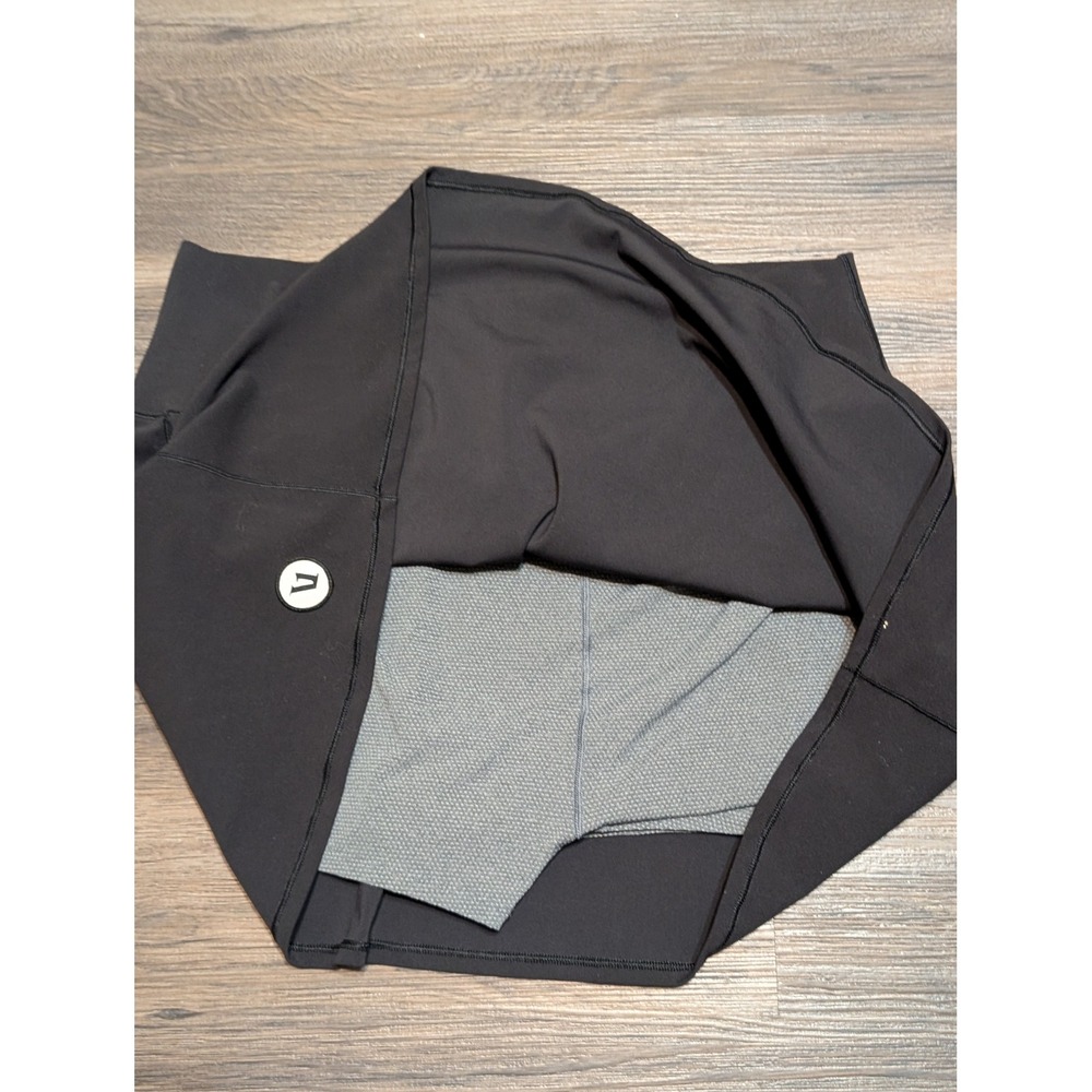 Vuori Halo Performance Skort Black Activewear Tennis Golf Skirt Womens Size L - Picture 3 of 4